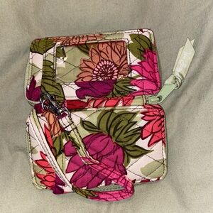 Vera Bradley Floral Wristlet Wallet